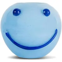 By On Happy vaas 25 cm Blauw
