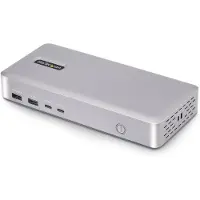 StarTech.com USB4 Docking Station, USB-C 40Gbps, Dual HDMI Video, Tot 2x 4K 60Hz 4:4:4 (RGB) of 2x 4K 120Hz 4:2:2, Multi-Monitor Dock, 6x USB, 2.5GbE, 100W PD