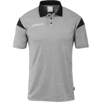 Uhlsport Squad 27 Short Sleeve Polo Grijs 3XL Man