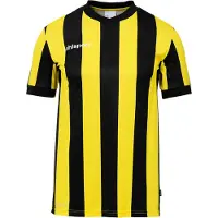 Uhlsport Retro gestreept shirt, korte mouwen