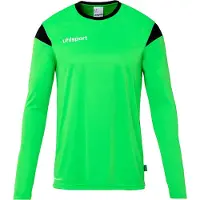 Uhlsport Squad 27 shirt met lange mouwen 1002254 Fluo groen/zwart - 3XL