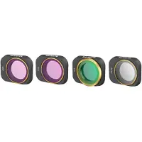 Sunnylife Set Van 4 Filters Uv+cpl+nd4+nd8 Voor Dji Mini 3 Pro Mm3-fi418