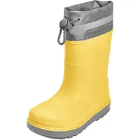 Playshoes Regenlaarzen geel / grijs