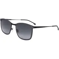 HUGO BOSS Zonnebril BOSS 1243/S 55/21/150 Mat grijs zwart RVS MAN BOSS 1243/S