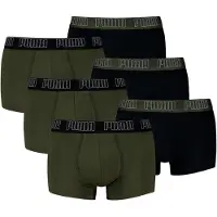 Puma Boxershorts kaki / zwart