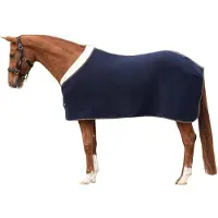 QHP Wollen deken de Luxe Navy - 195 - Zweetdeken