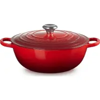 Le Creuset Marmite Signature Ø28cm / 4.9L 'Kersenrood'