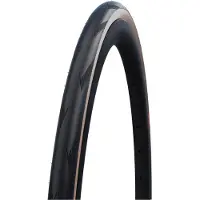 Schwalbe Pro One 700mm Tubeless Ready Flexibele LiteSkin V-Guard Addix Race Race Wegband Bruin || Maat: 32 mm