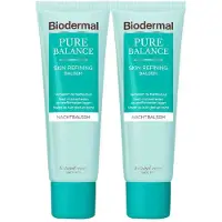 Biodermal 2x Pure Balance Nachtbalsem Skin Refining 50 ml