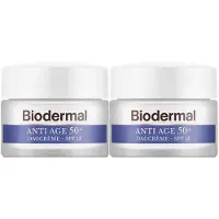 Biodermal 2x Dagcreme Anti-age 50+ 50 Ml