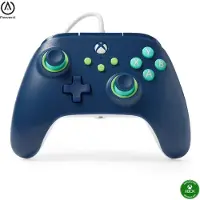 PowerA Bedrade Controller - Xbox Series X|S - Marine Blauw - 3m USB-kabel
