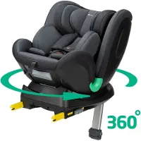Bebeconfort EvolveFix Plus i-Size - Autostoeltje - Tinted Black - Vanaf de geboorte tot 12 jaar