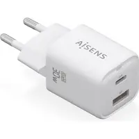 Aisens Oplader Aisens ASCH-30W2P020-W Wit 30 W (1 Stuks)