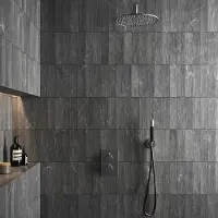 Saniclear Exclusive Pro volledig 304 RVS inbouw regendouche 30cm met staaf handdouche wandmontage