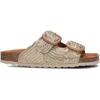 Verbenas Dames Slippers Ruth - Goud - Maat 41