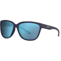 Smith Zonnebril - - Monterey - Gepolariseerd - 100% UV - Mat paars / blauwe lenzen