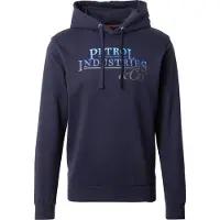Petrol Industries Sweatshirt 'Superior' navy / azuur / aqua / antraciet