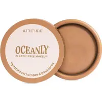 ATTITUDE Oceanly Plastic Free Makeup Crèmige Oogschaduw met Glitters Tint Berry Bliss 5 ml