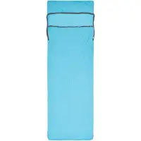 Sea to Summit - Lakenzak - Breeze Sleeping Bag Liner Rectangular w/ Pillow Sleeve voor Unisex - Blauw