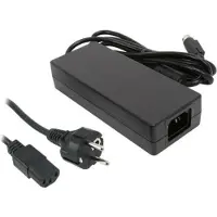 CoreParts POS Printer Adapter (50 W), Voeding voor notebooks, Zwart