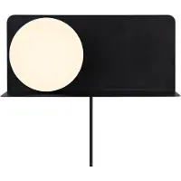 Nordlux Muurlamp Met Bol Lilibeth Zwart