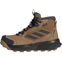 Adidas Boots 'Winter Leather Mid Cut Rain.Rdy Cold.Rdy' pueblo / lichtbruin / zwart