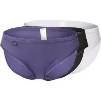 Sloggi Slip indigo / zwart / wit