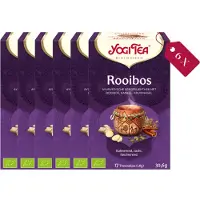 Yogi tea Rooibos - Biologische Thee - 6x17 Stuks - 102 Theezakjes - NL-BIO-01