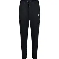 Nike Broek 'Club' zwart / wit