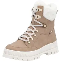 Rieker Veterlaarsjes 'Evolution' donkerbeige / wit