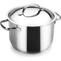 Lacor Basic Hoge Kookpan Met Deksel In Inox 18/10 - 6,5L - 24 x 15,5cm