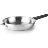 Lacor 28 cm roestvrijstalen koekenpan 56728