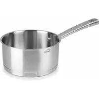 Lacor Foodie 45218 pan, roestvrij staal, diameter 18 cm, geschikt voor inductiekookplaten