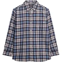 Superdry Blouse blauw / nachtblauw / donkerrood / wit