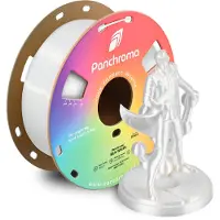 Polymaker CA03020 Panchroma Silk Filament PLA kunststof Zijdeglans 1.75 mm 1000 g Wit 1 stuk(s)