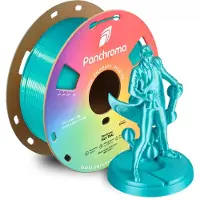 Polymaker CA03019 Panchroma Silk Filament PLA kunststof Zijdeglans 1.75 mm 1000 g Teal 1 stuk(s)