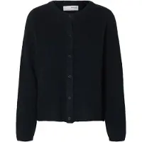 Selected Gebreid vest 'SLFLulu' saffier