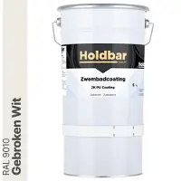 Holdbar Zwembadcoating Gebroken Wit (RAL 9010) 5 kg