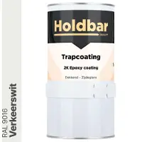 Holdbar Trapcoating Verkeerswit (RAL 9016) 1 kg