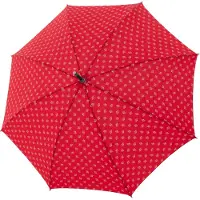 Doppler Paraplu 'Zürs' rood / wit