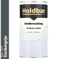 Holdbar Keldercoating Donkergrijs (RAL 7011) 1 kg
