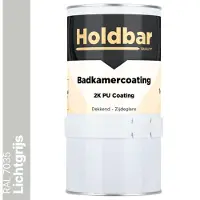 Holdbar Badkamercoating Lichtgrijs (RAL 7035) 1 kg