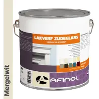 Afinol Zijdeglans Lakverf Mergelwit (G0.05.85) 2,5 liter