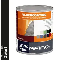 Afinol Vloercoating Zwart (RAL 9005) 750 ml