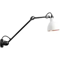 DCW éditions Gras nr. 304 L40 Wandlamp White|Copper | Round