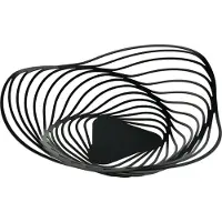 Alessi Fruitmand Trinity Centre-Piece Black