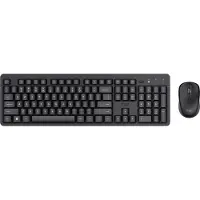 Trust Draadloos Toetsenbord En Muis Ody 2 Stille Toetsen Azerty Zwart (25363)