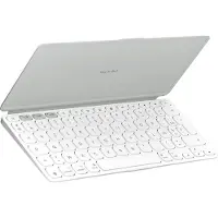 Logitech Keys To Go 2 - Draadloos Tablettoetsenbord - Geschikt voor iPad, iPhone, Mac - Azerty FR - Pale Grey