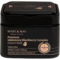 MARY & MAY Premium Idebenon Blackberry Complex Ampoule Mask 30 ml