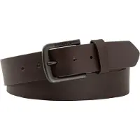 Levis Accessories Riem 'Seine Metal Belt' donkerbruin
